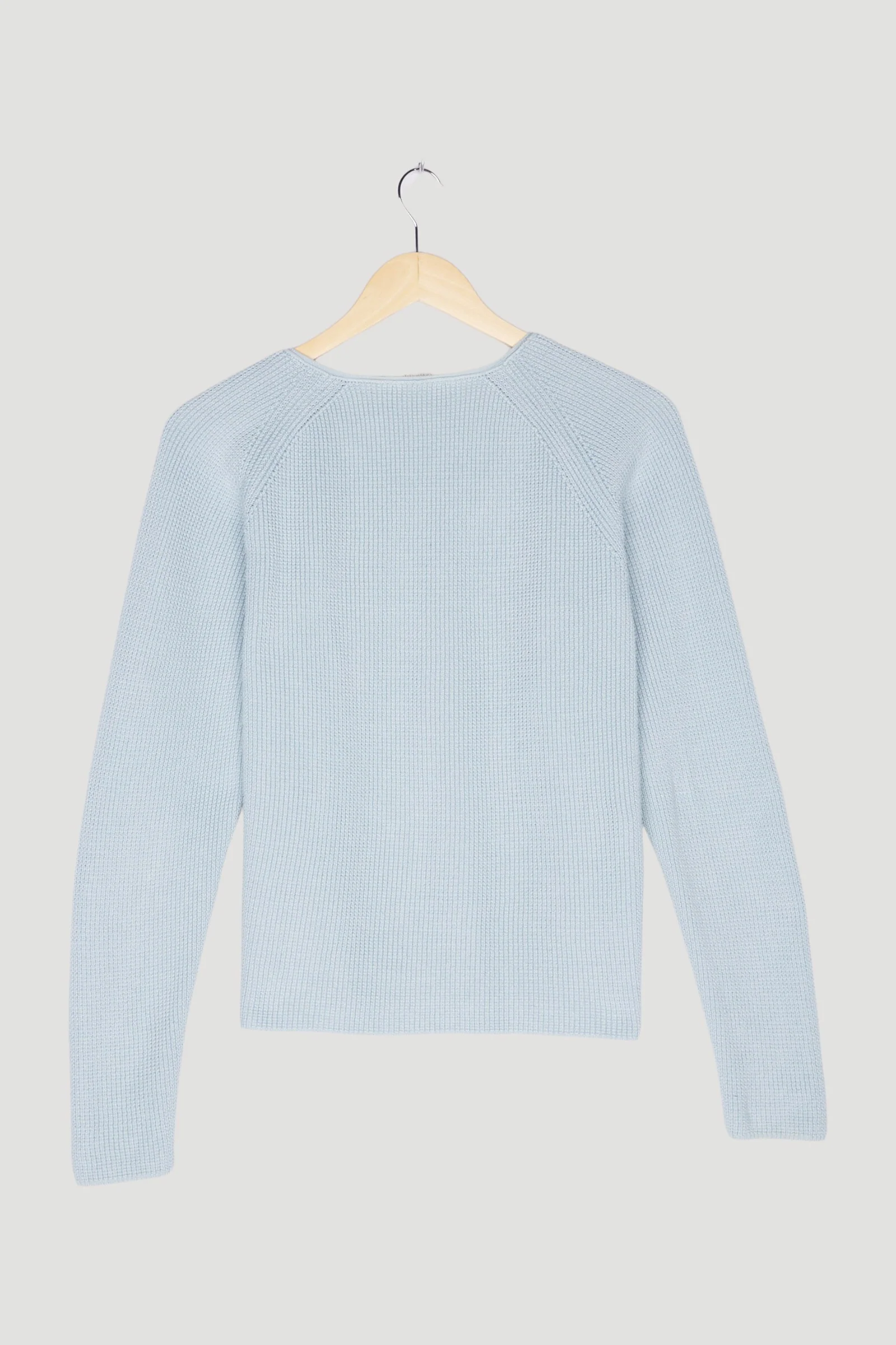 Secondhand V-Pullover aus reiner Bio-Baumwolle - Image 11