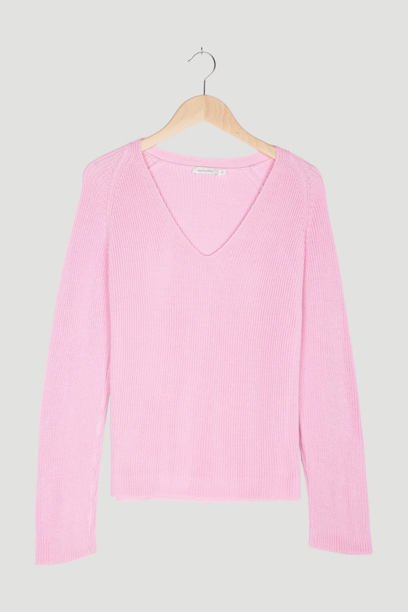 Secondhand V-Pullover aus reiner Bio-Baumwolle - Image 10