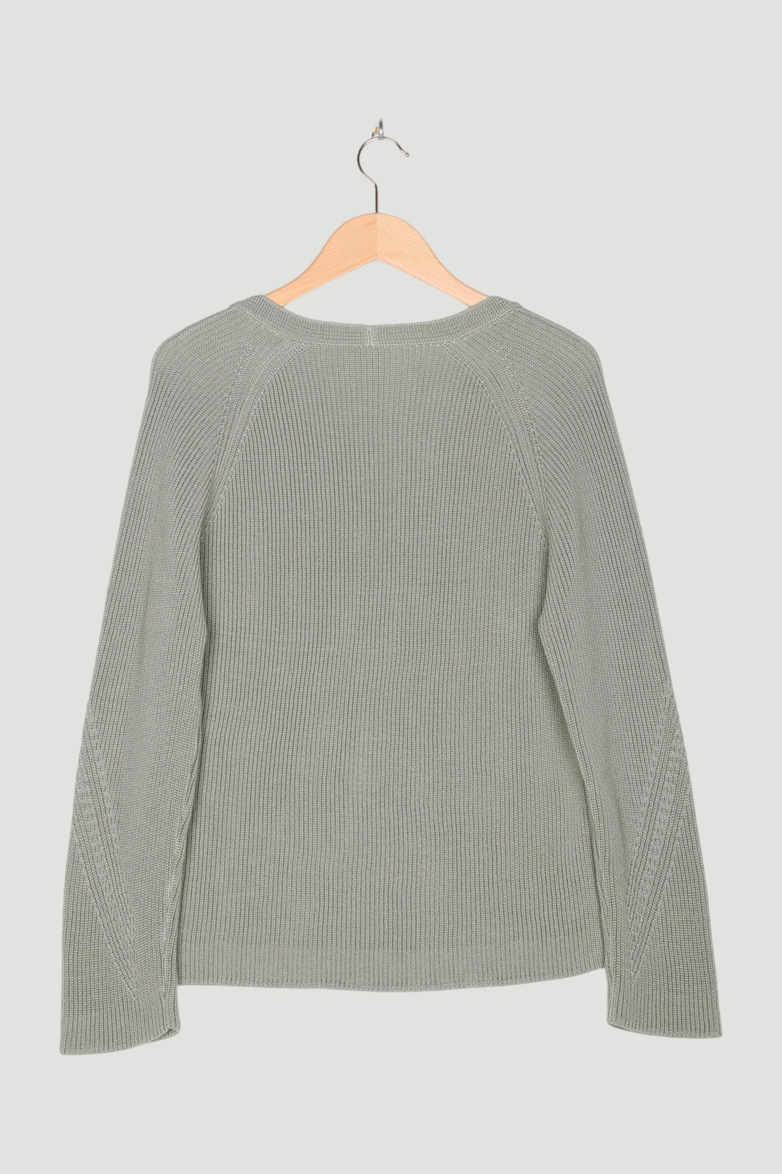Secondhand V-Pullover aus reiner Bio-Baumwolle - Image 2