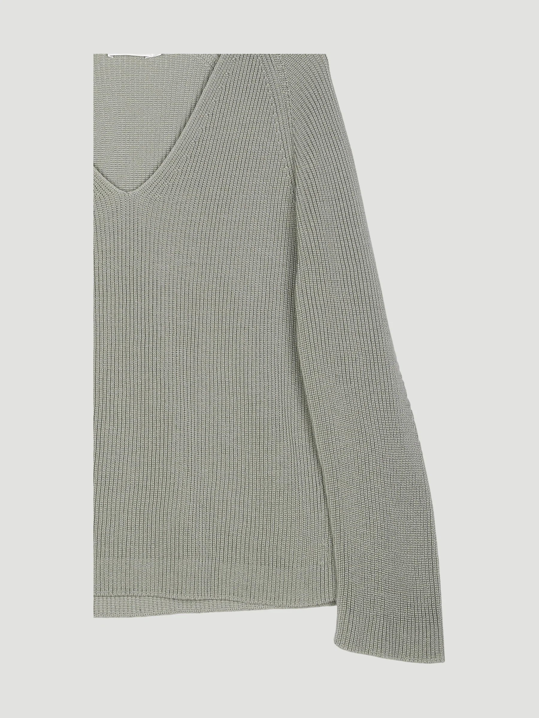 Secondhand V-Pullover aus reiner Bio-Baumwolle - Image 3
