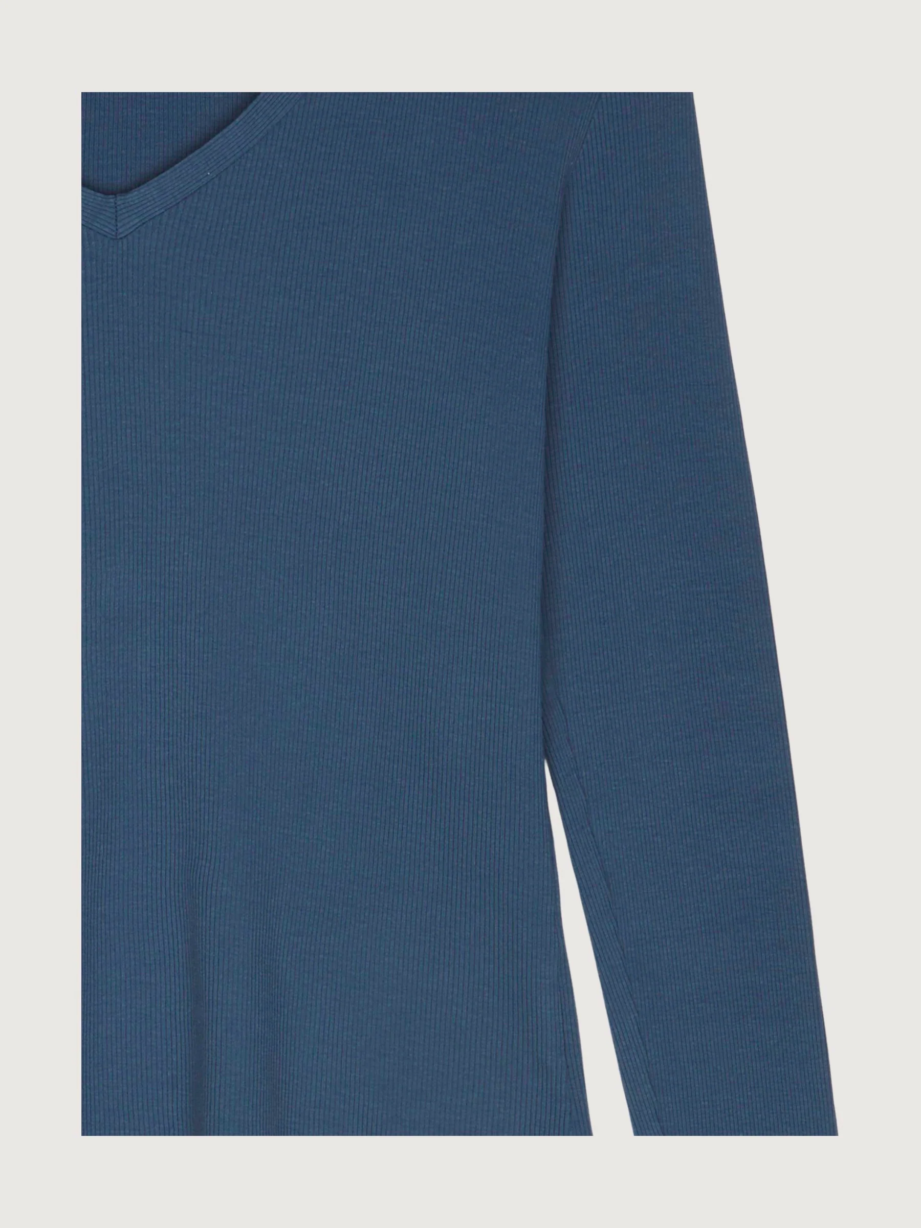 Secondhand V-Shirt aus reiner Bio-Baumwolle - Image 16