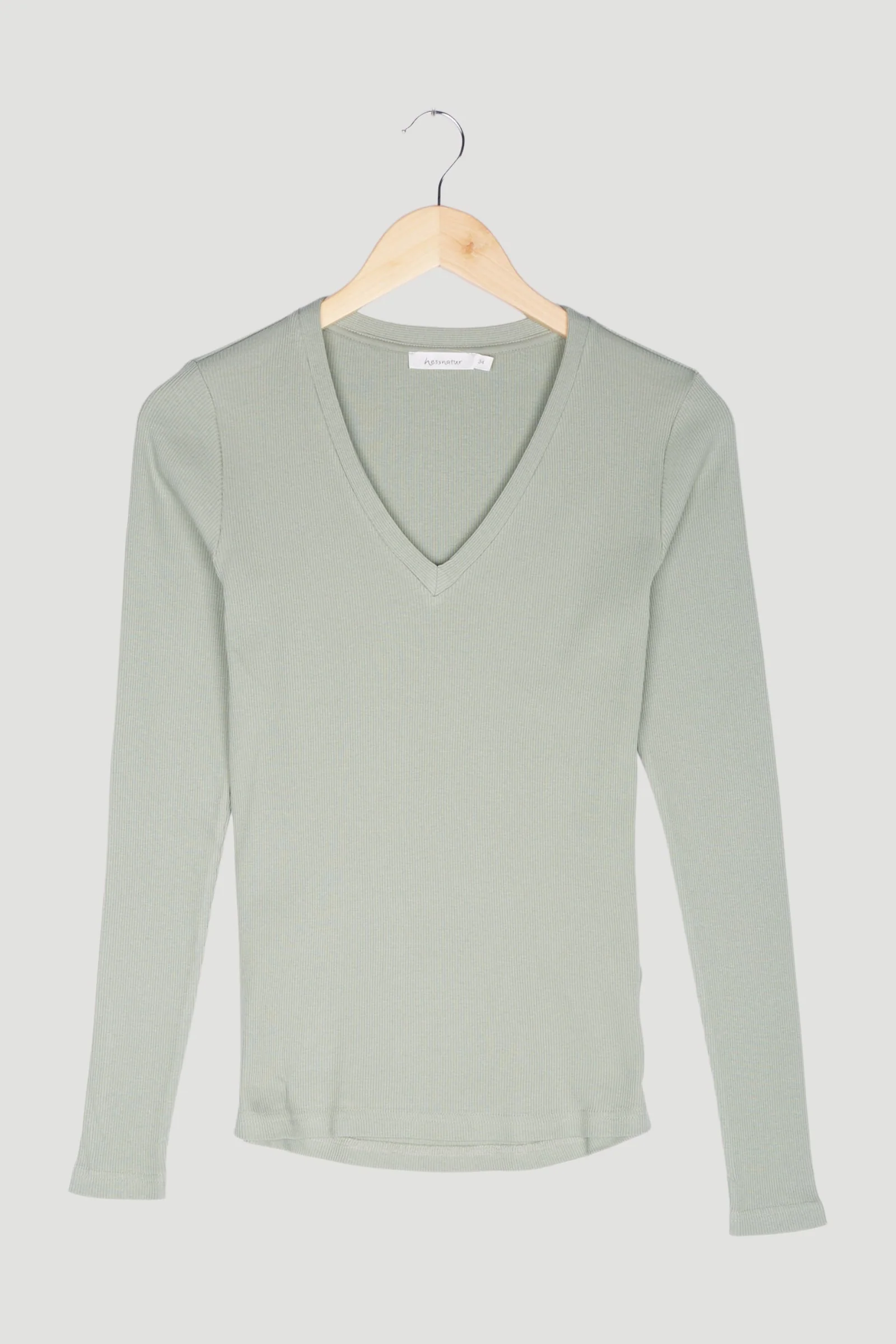 Secondhand V-Shirt aus reiner Bio-Baumwolle - Image 7