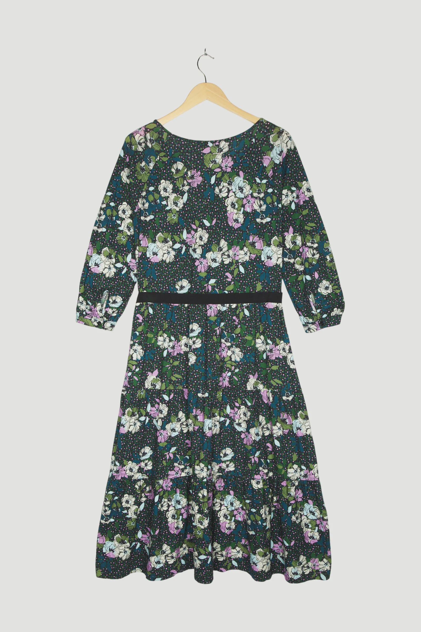 Secondhand Volant-Kleid aus reiner Bio-Baumwolle - Image 2