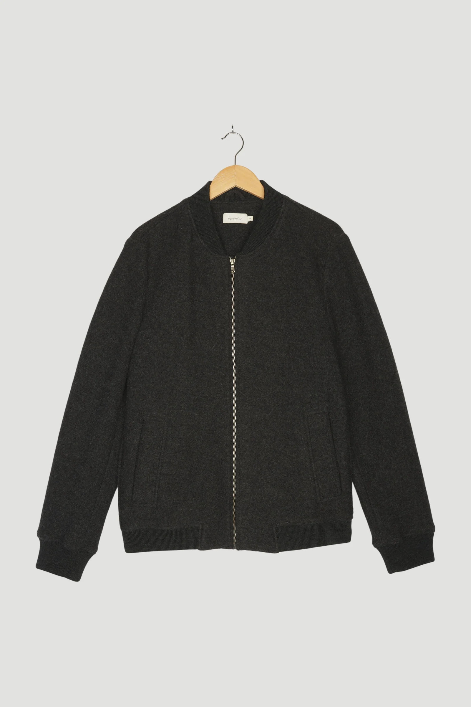 Secondhand Walk-Blouson aus reiner Schurwolle