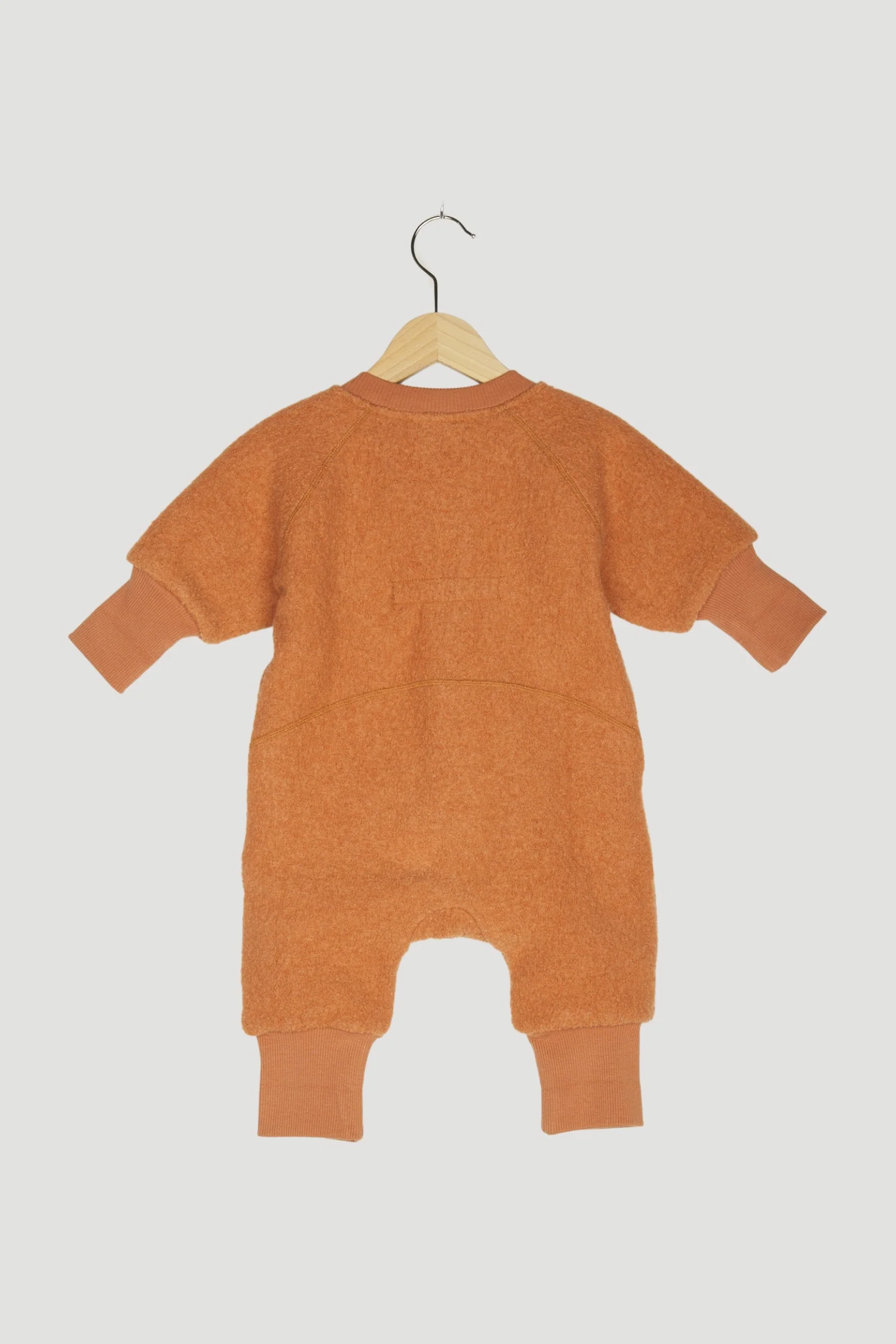 Secondhand Walk-Overall mit Jerseyfutter aus reiner Bio-Merinowolle - Image 2