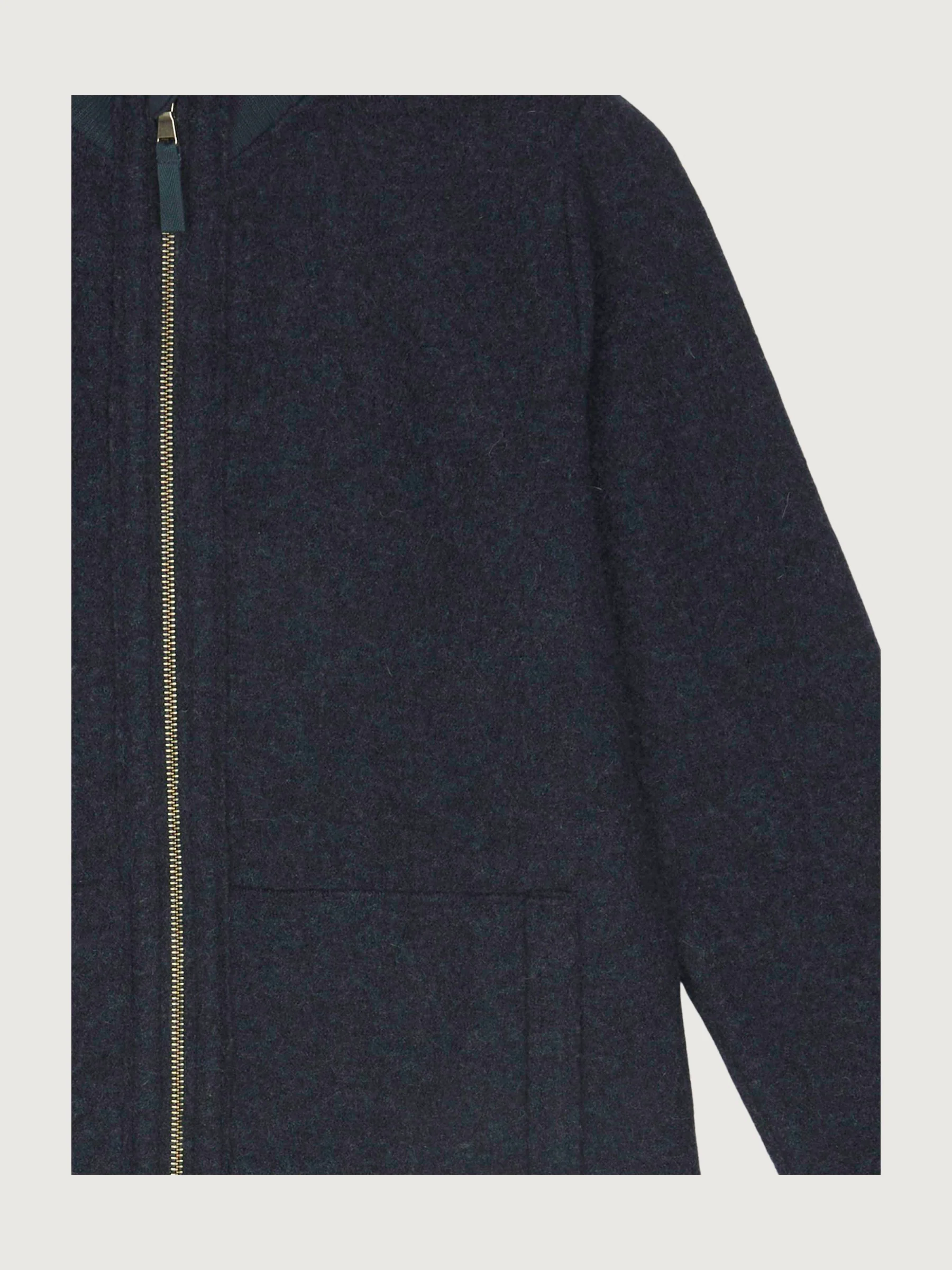 Secondhand Walkjacke aus reiner Schurwolle - Image 3