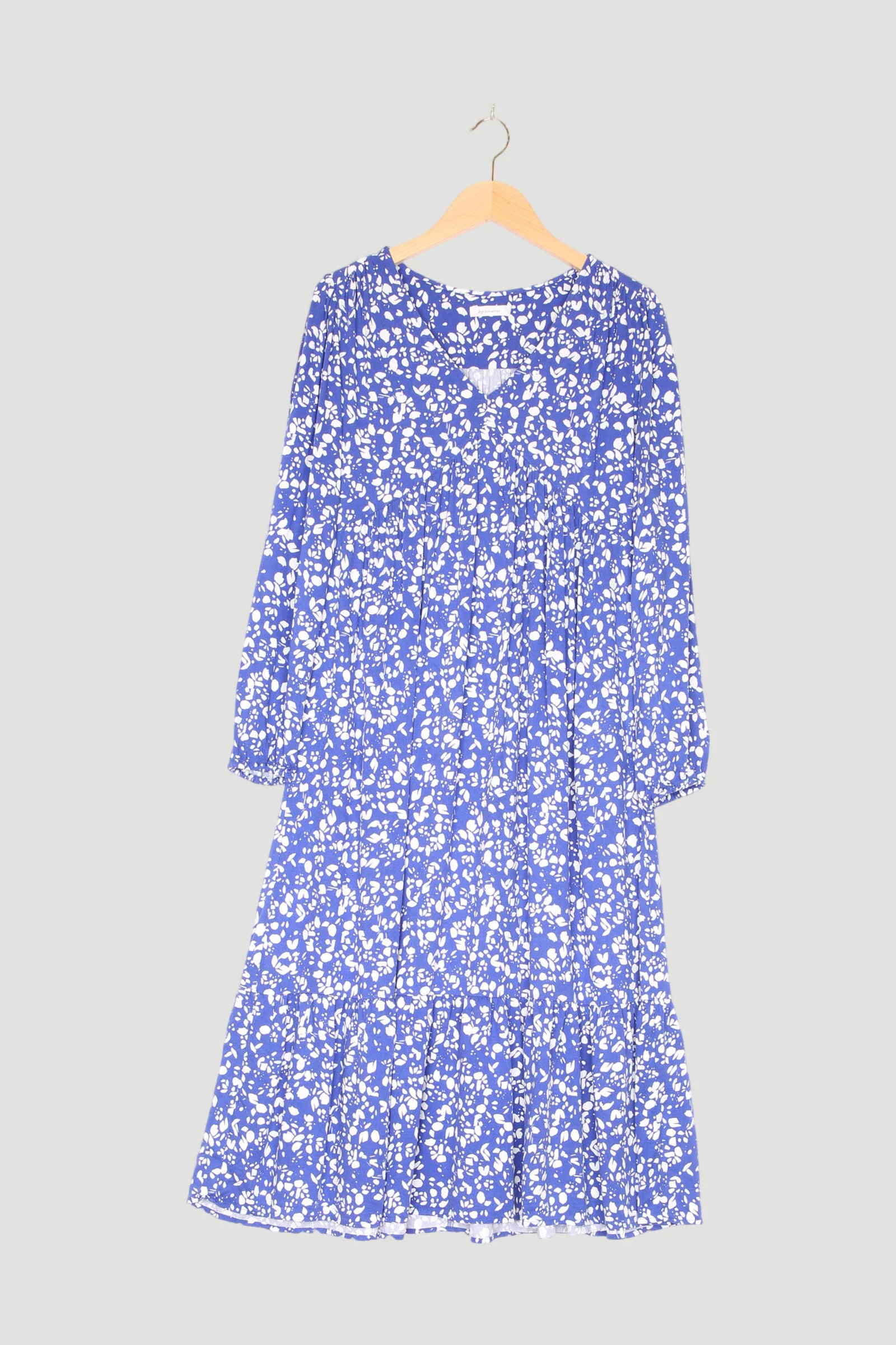 Secondhand Webkleid Midi Relaxed