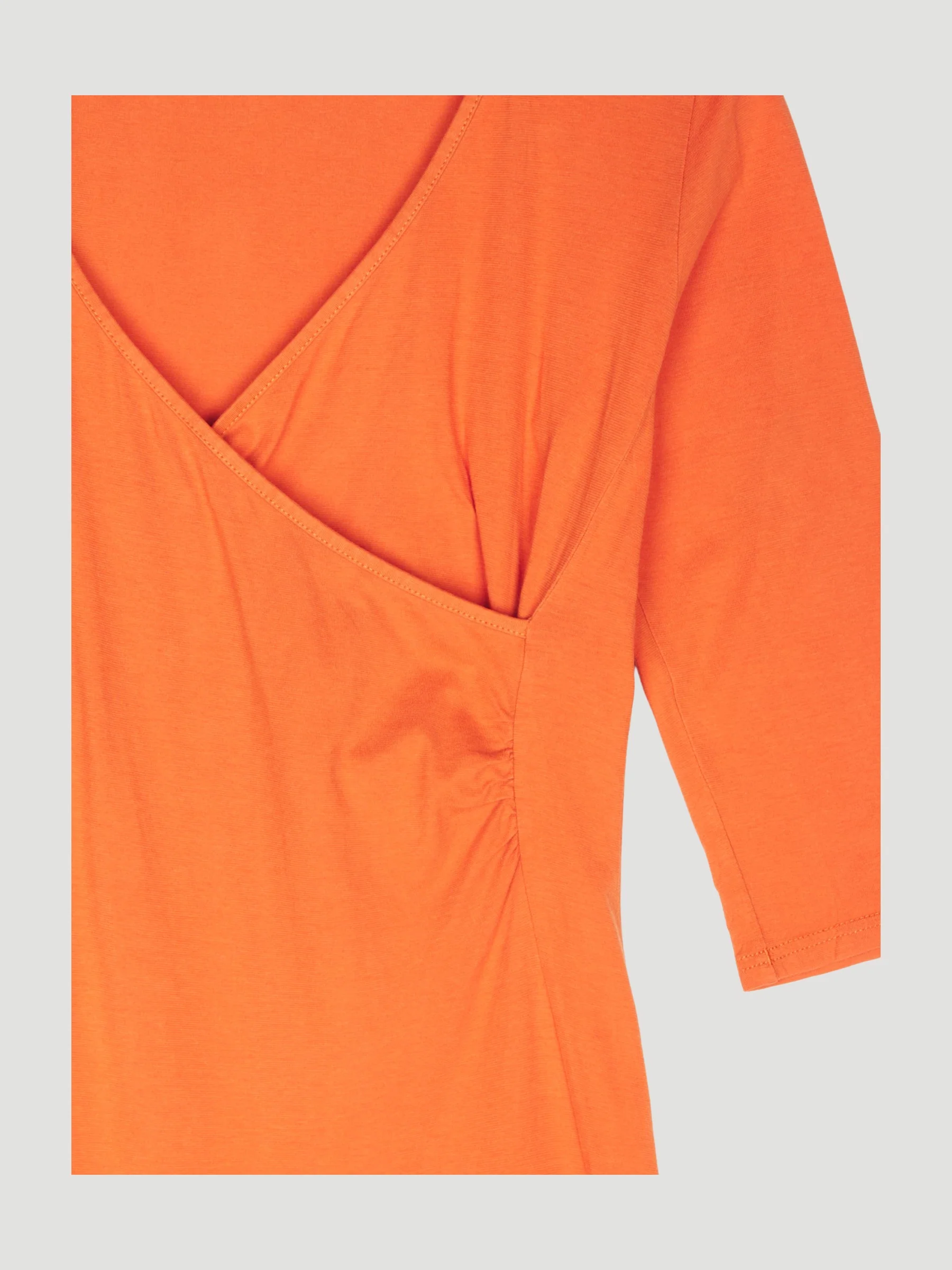 Secondhand Wickelkleid aus reiner Bio-Baumwolle - Image 3