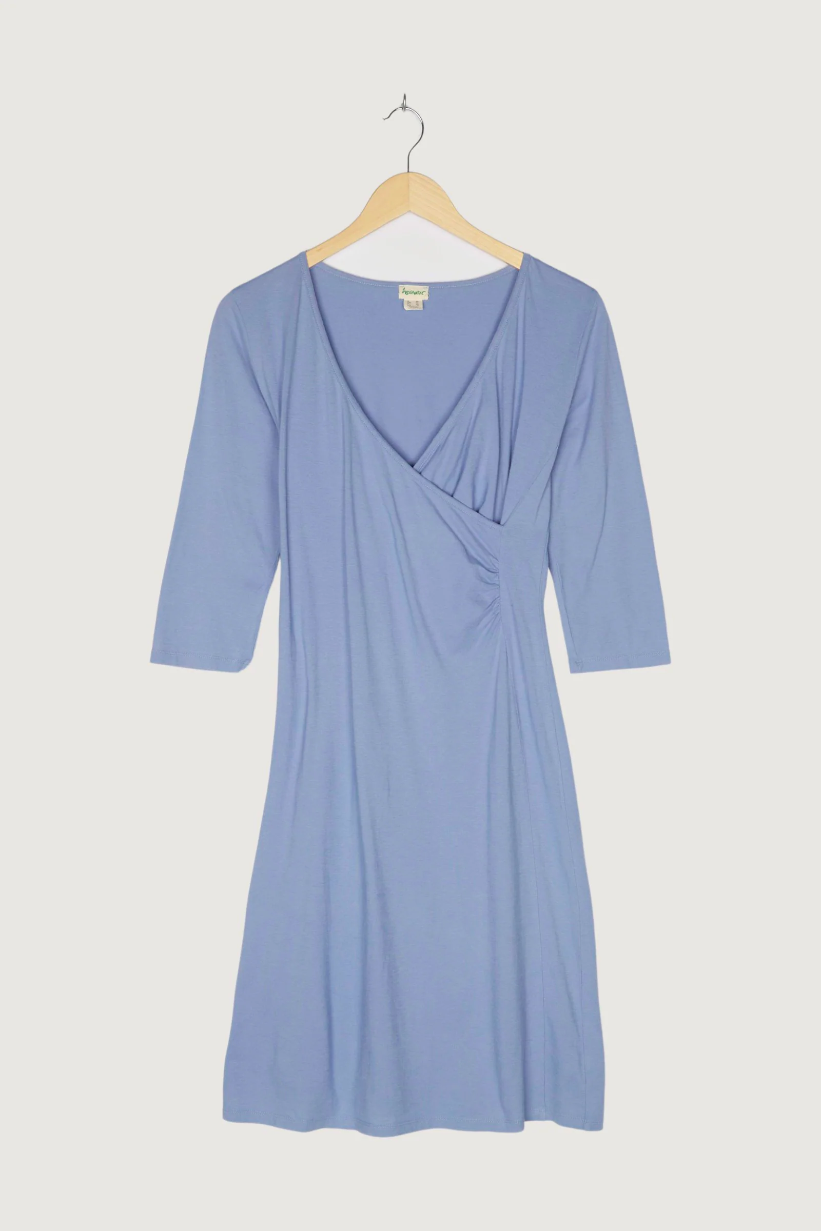 Secondhand Wickelkleid aus reiner Bio-Baumwolle - Image 4