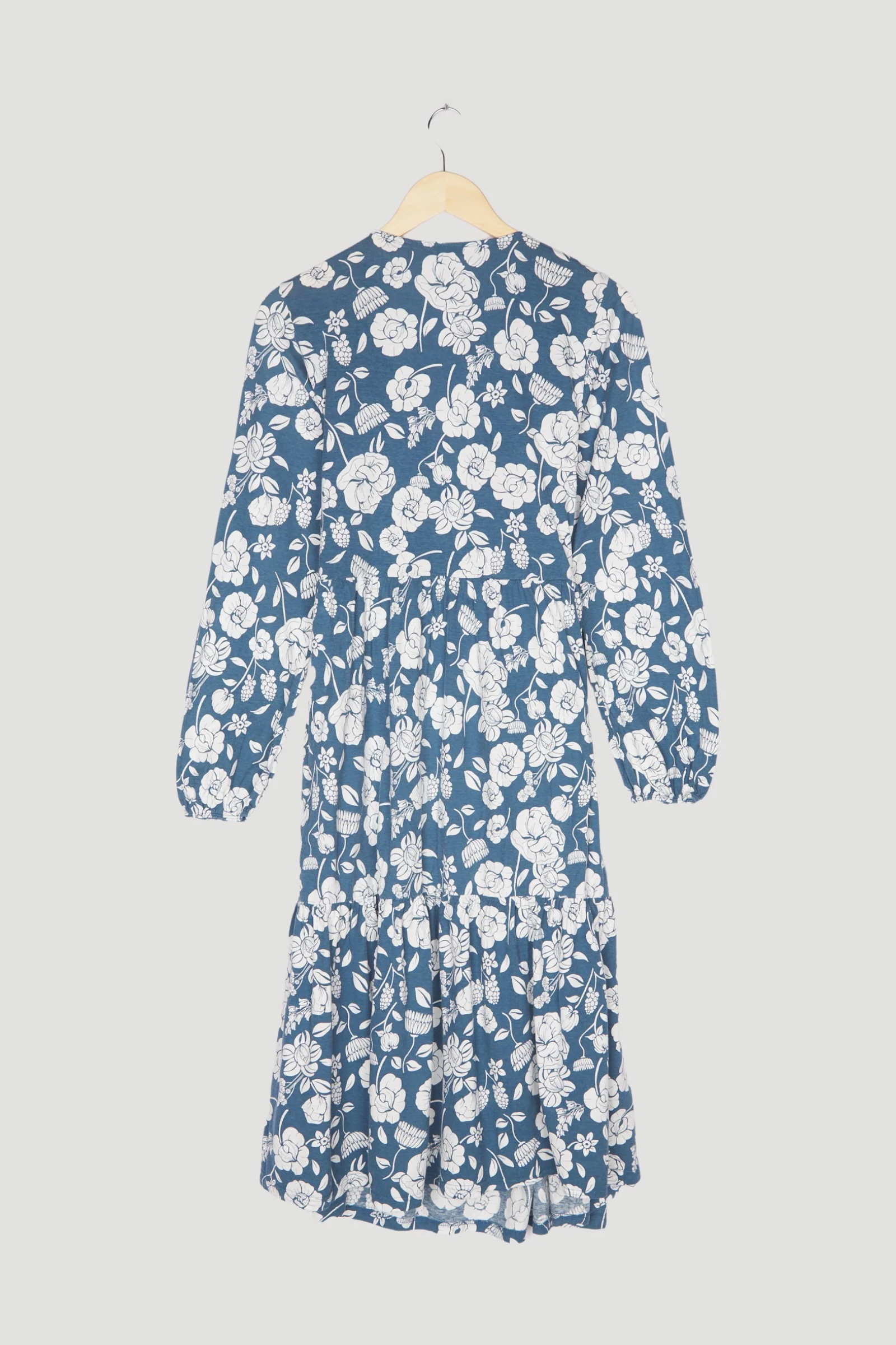 Secondhand Wickelkleid aus reiner Bio-Baumwolle - Image 2