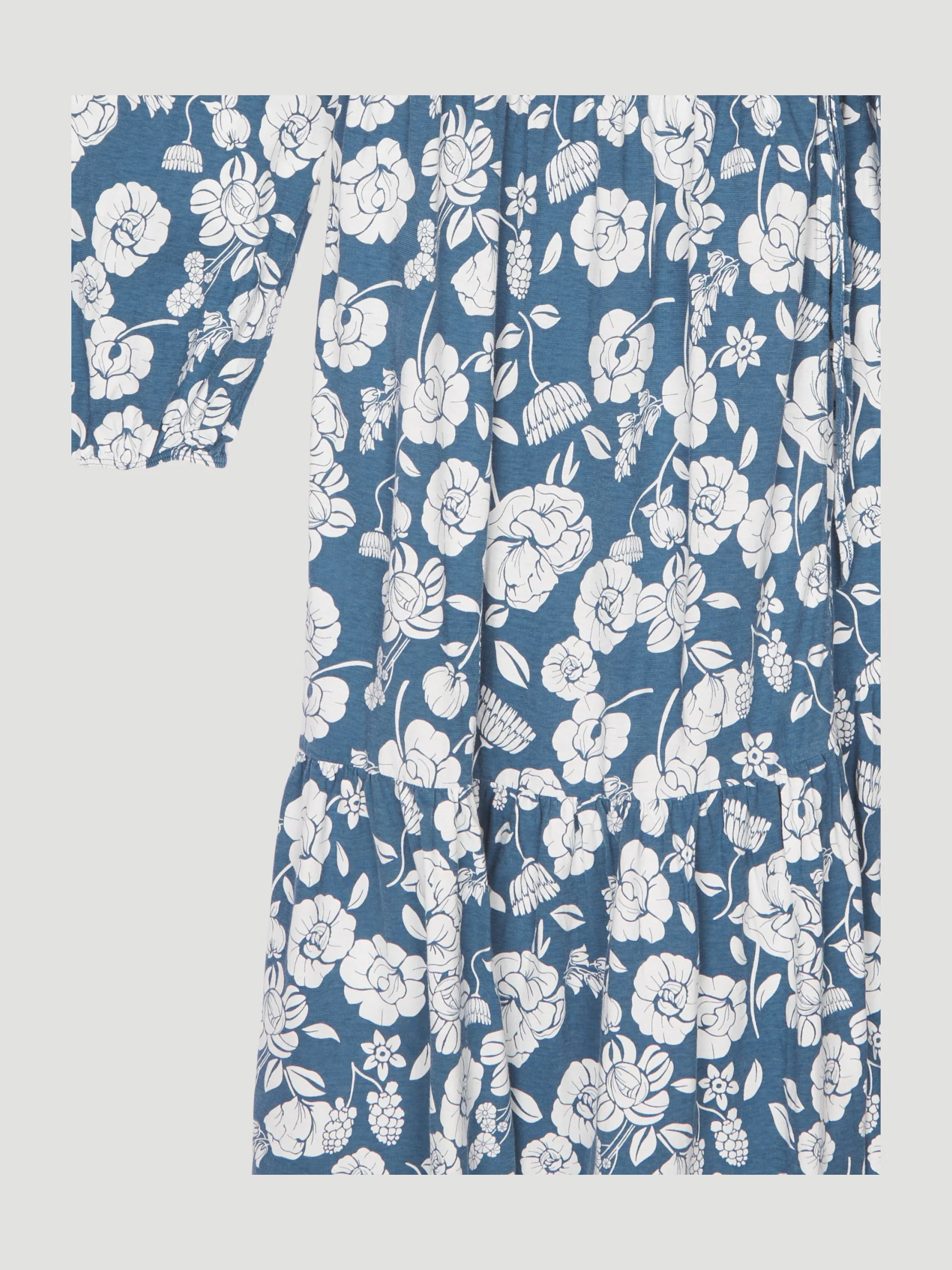 Secondhand Wickelkleid aus reiner Bio-Baumwolle - Image 3