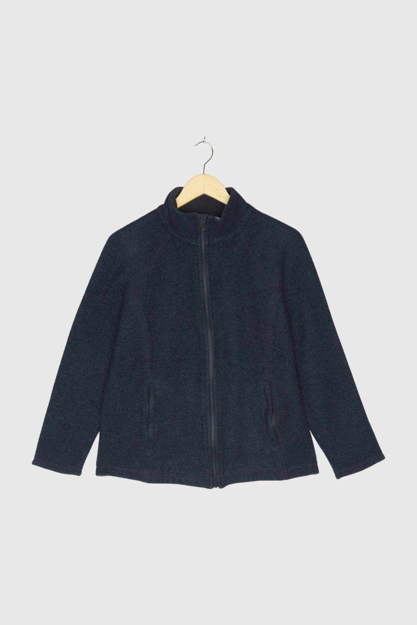 Secondhand Wollfleece-Jacke aus Bio-Merinowolle - Image 4