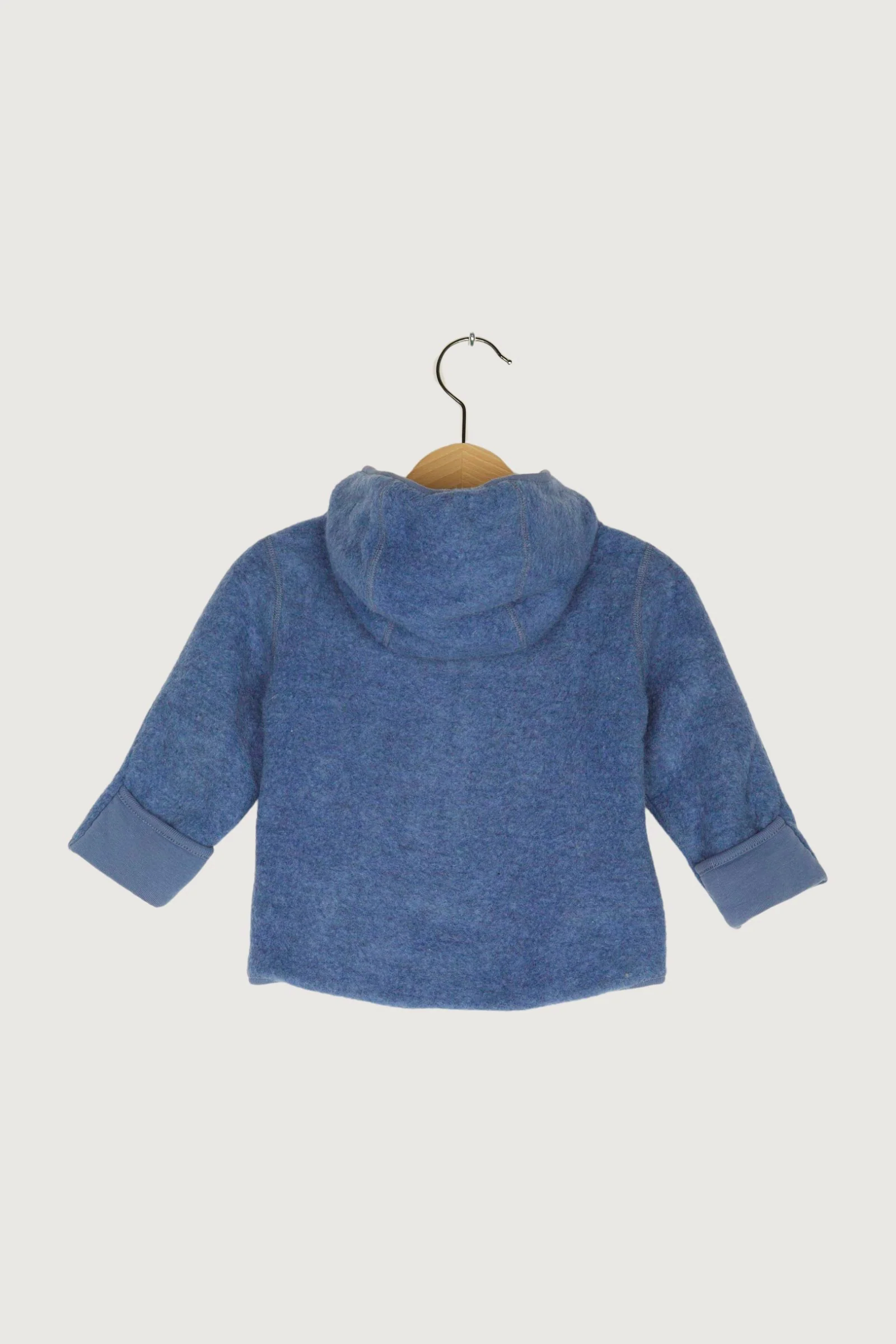 Secondhand Wollfleece Jacke aus reiner Bio-Merinowolle - Image 5