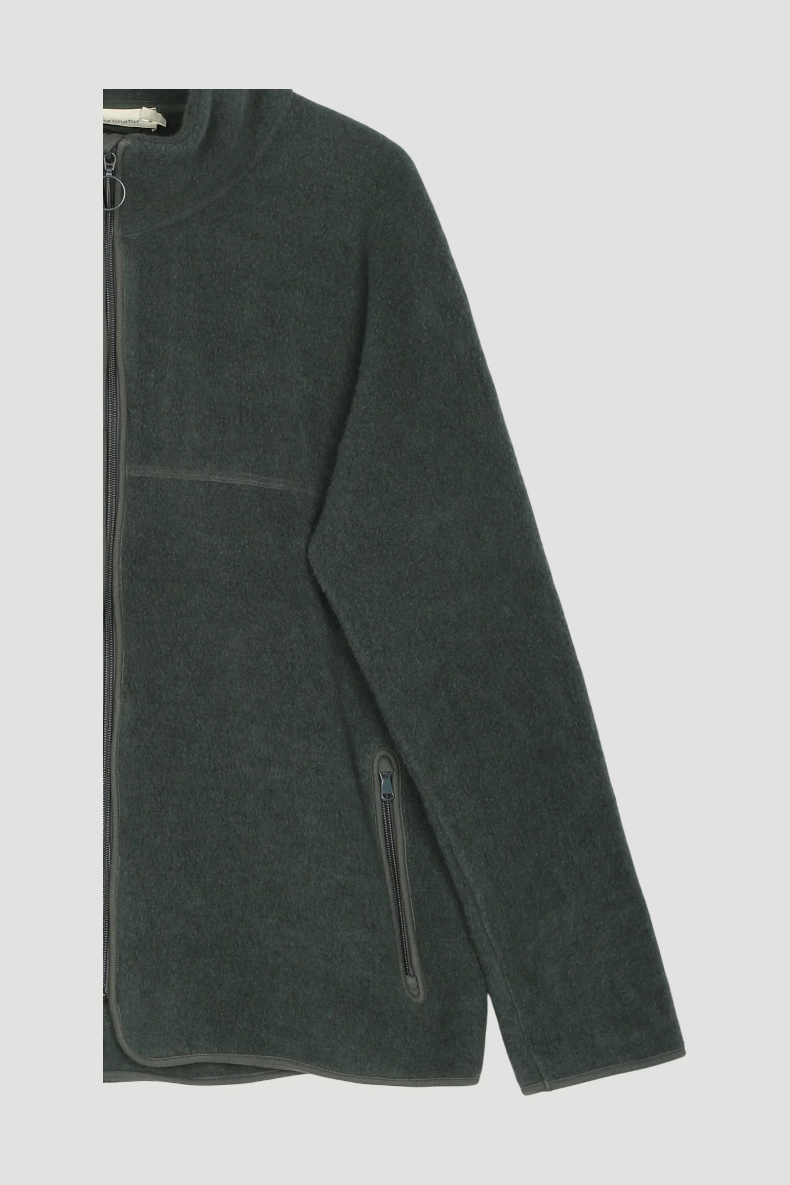 Secondhand Wollfleece Jacke aus reiner Bio-Merinowolle - Image 3