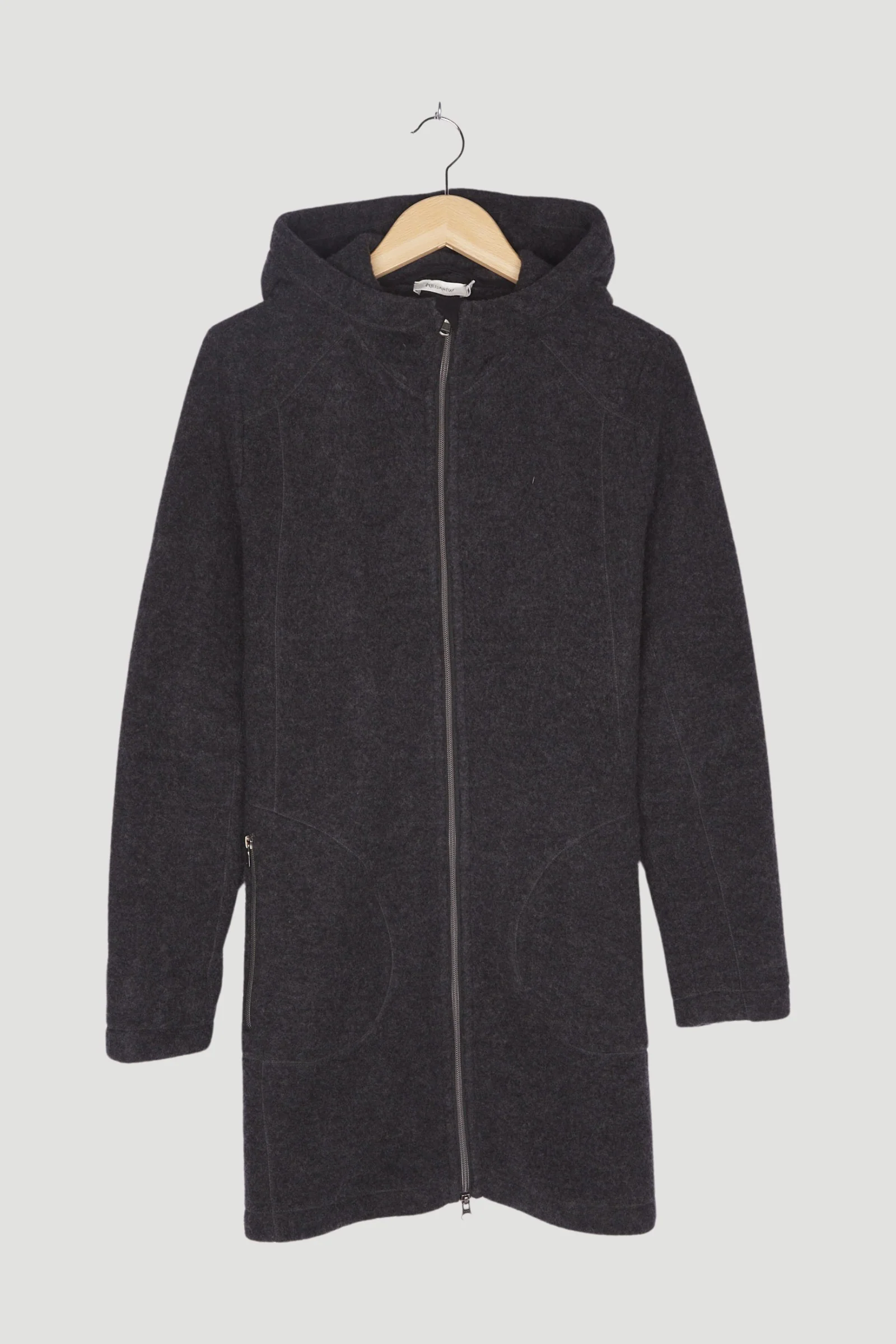 Secondhand Wollfleece-Jacke aus reiner Bio-Schurwolle - Image 4