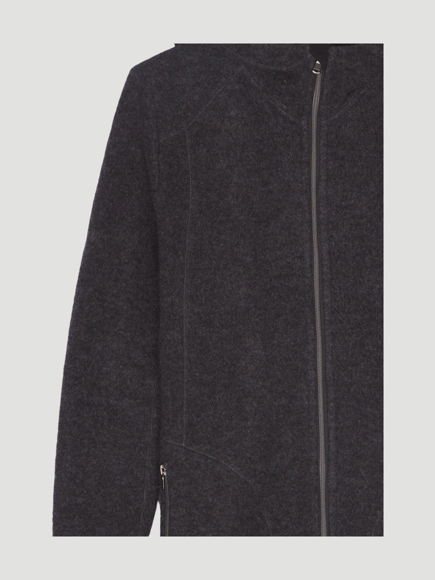 Secondhand Wollfleece-Jacke aus reiner Bio-Schurwolle - Image 6
