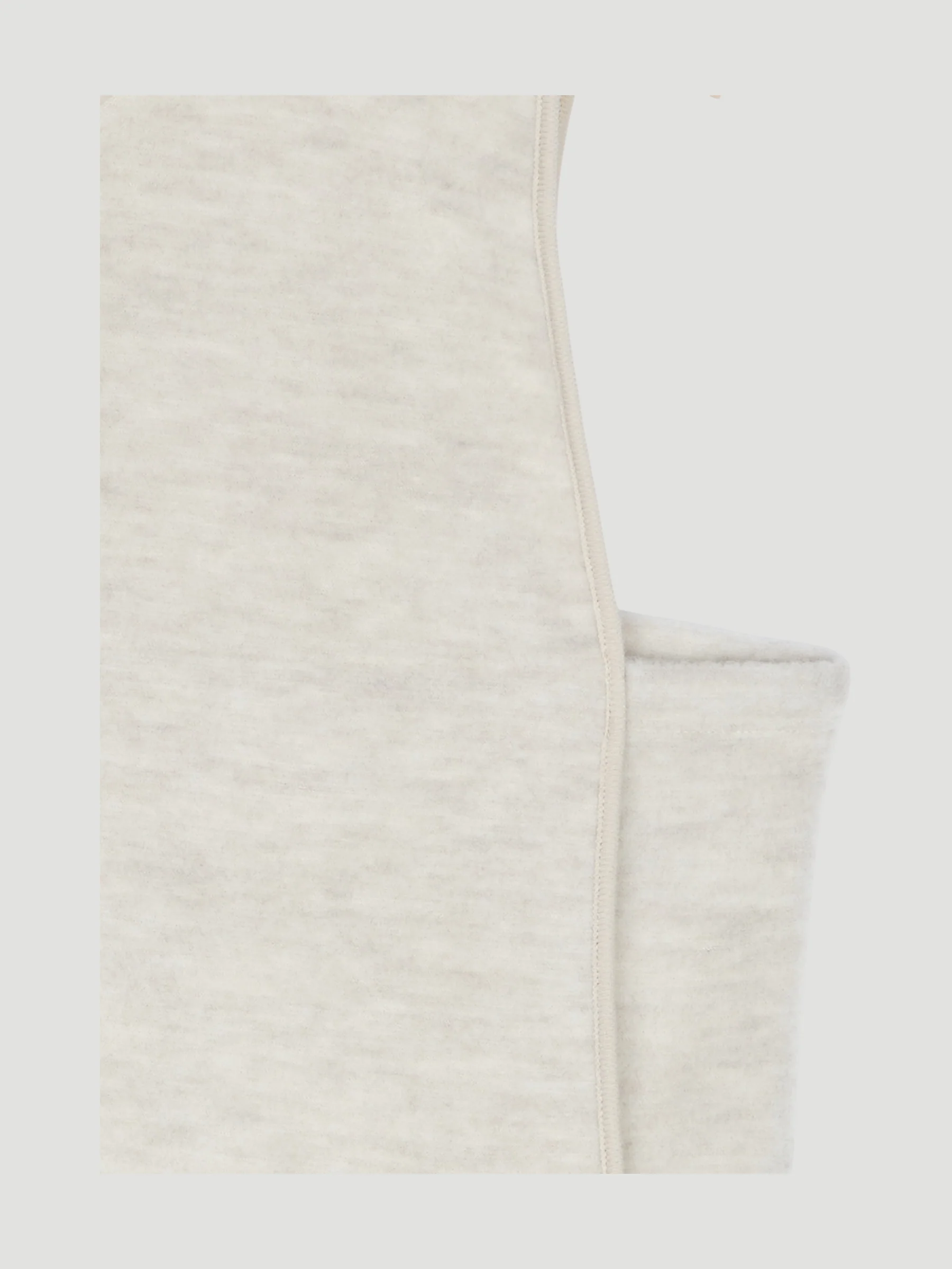 Secondhand Wollfleece Kapuzenweste aus reiner Bio-Merinowolle - Image 3