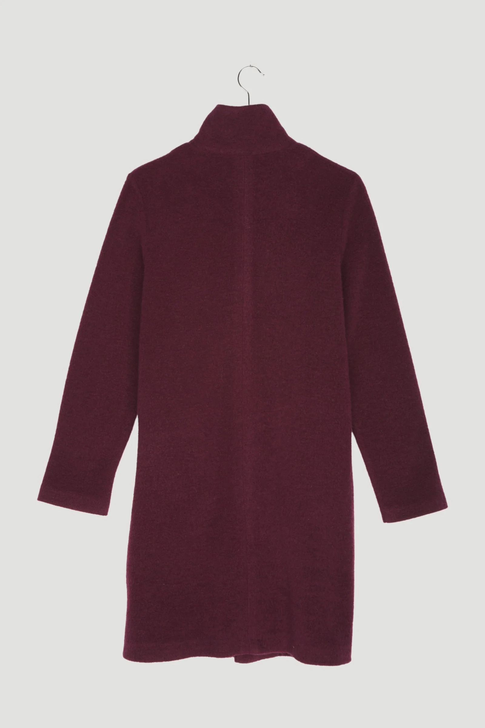 Secondhand Wollfleece-Mantel aus reiner Bio-Merinowolle - Image 2