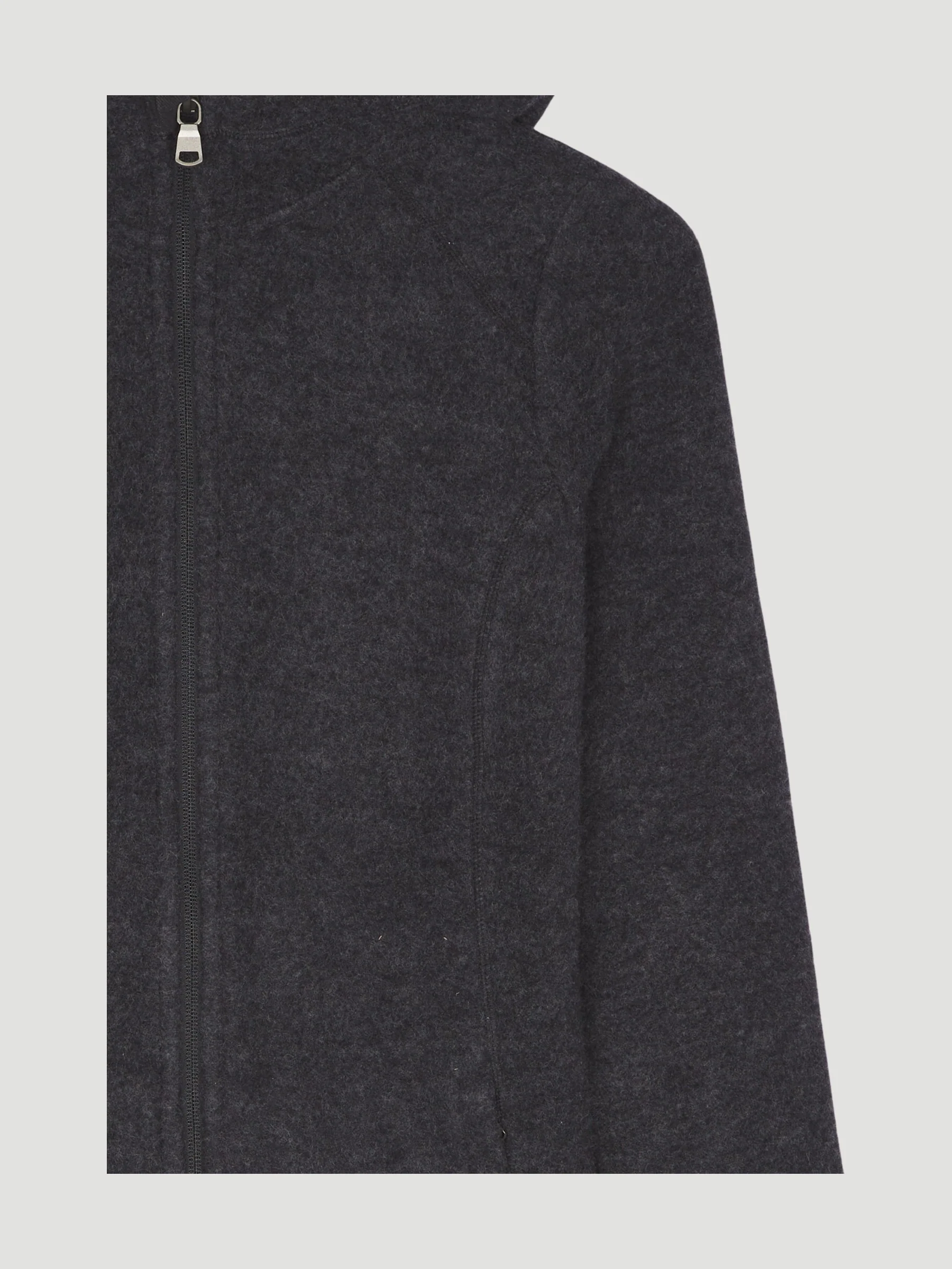 Secondhand Wollfleece Mantel aus reiner Bio-Merinowolle - Image 12