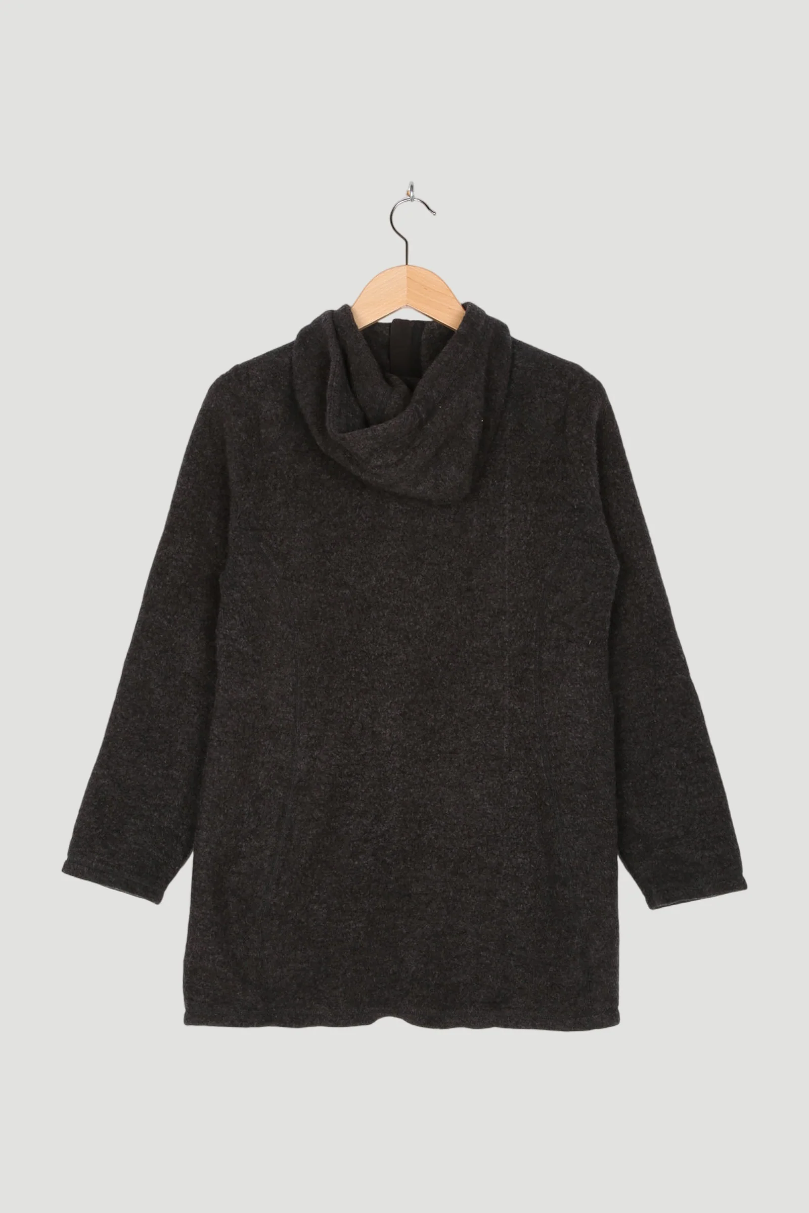 Secondhand Wollfleece Mantel aus reiner Bio-Merinowolle - Image 2