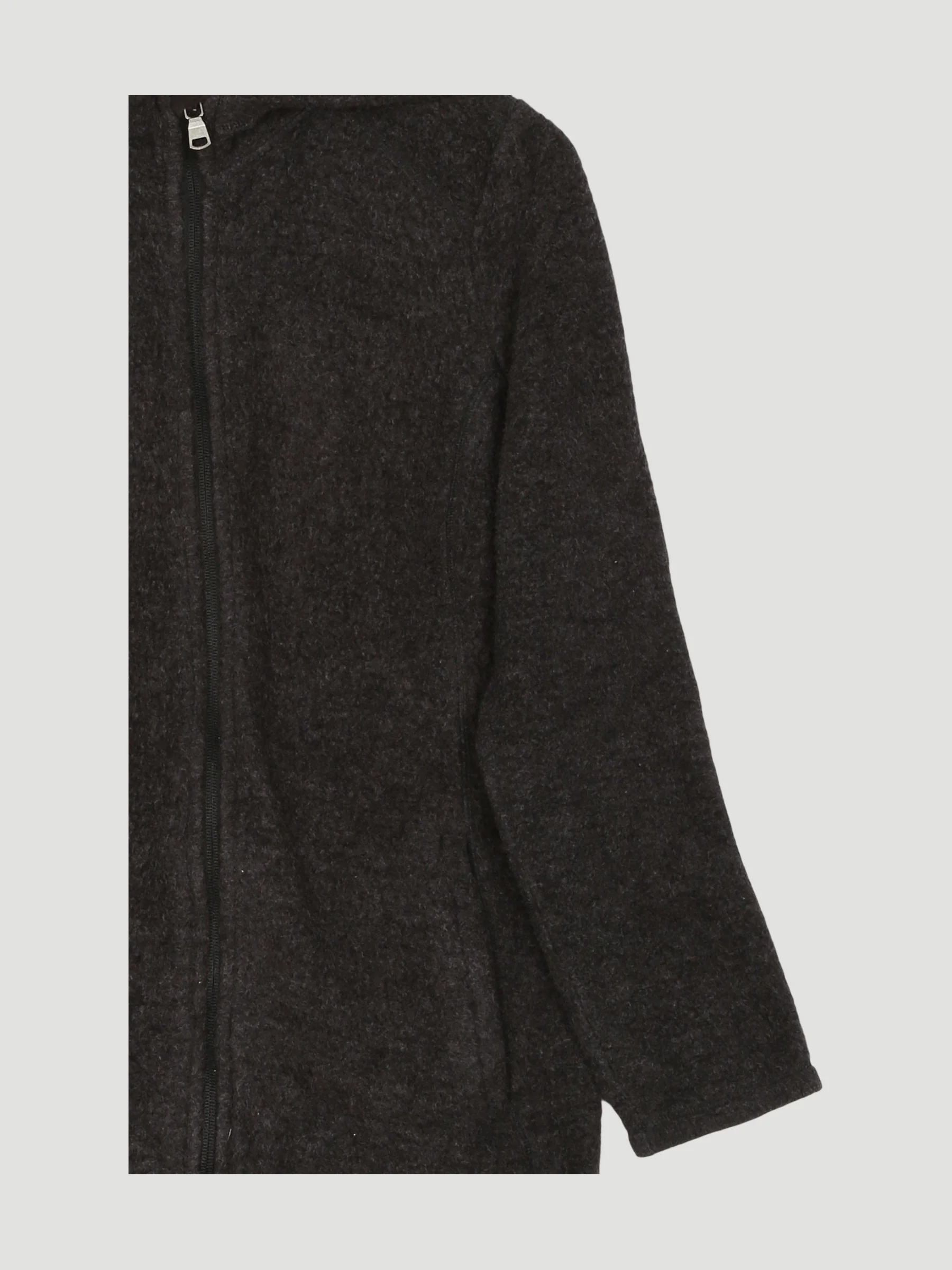 Secondhand Wollfleece Mantel aus reiner Bio-Merinowolle - Image 3
