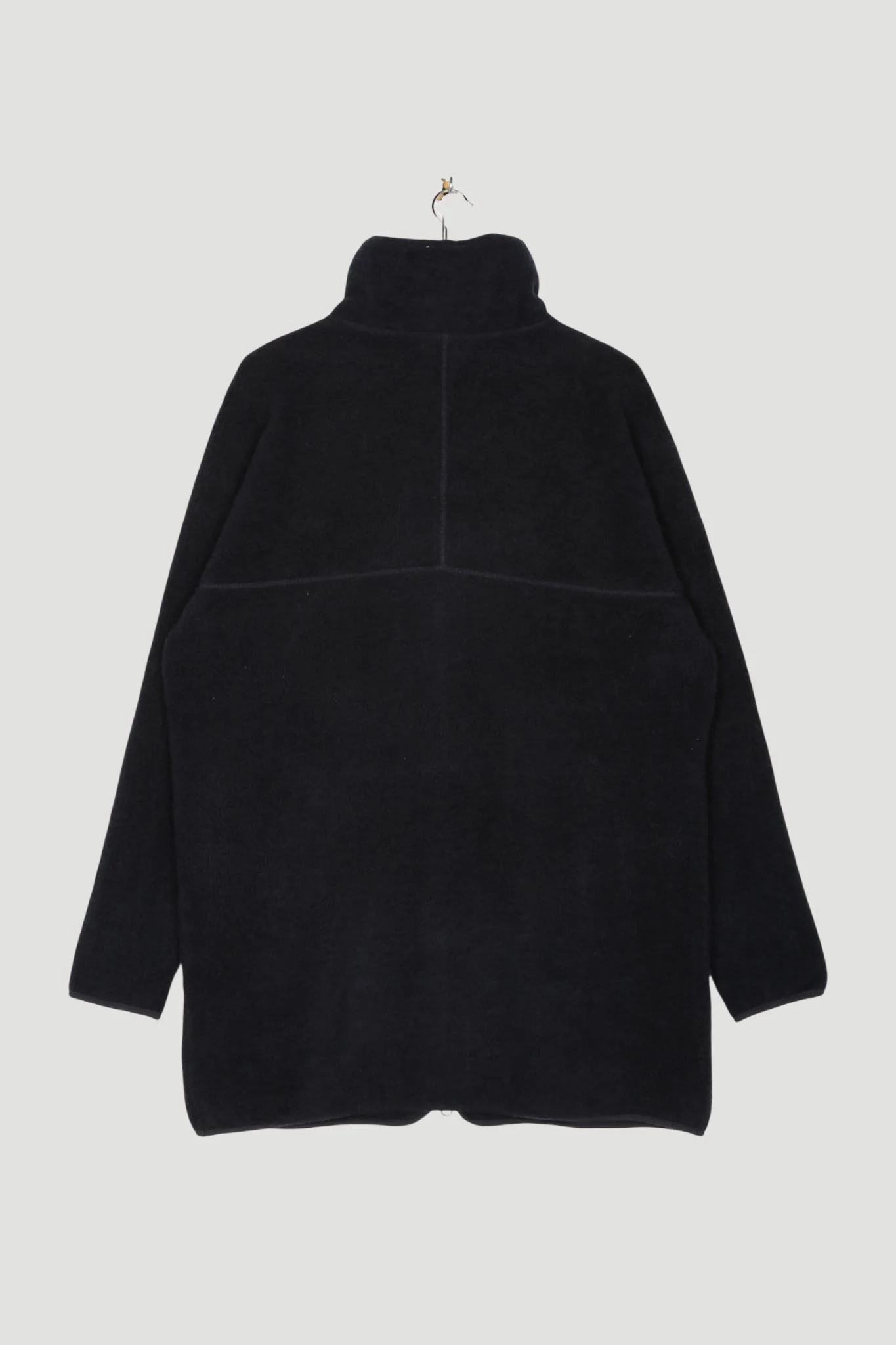 Secondhand Wollfleece Mantel aus reiner Bio-Merinowolle - Image 2