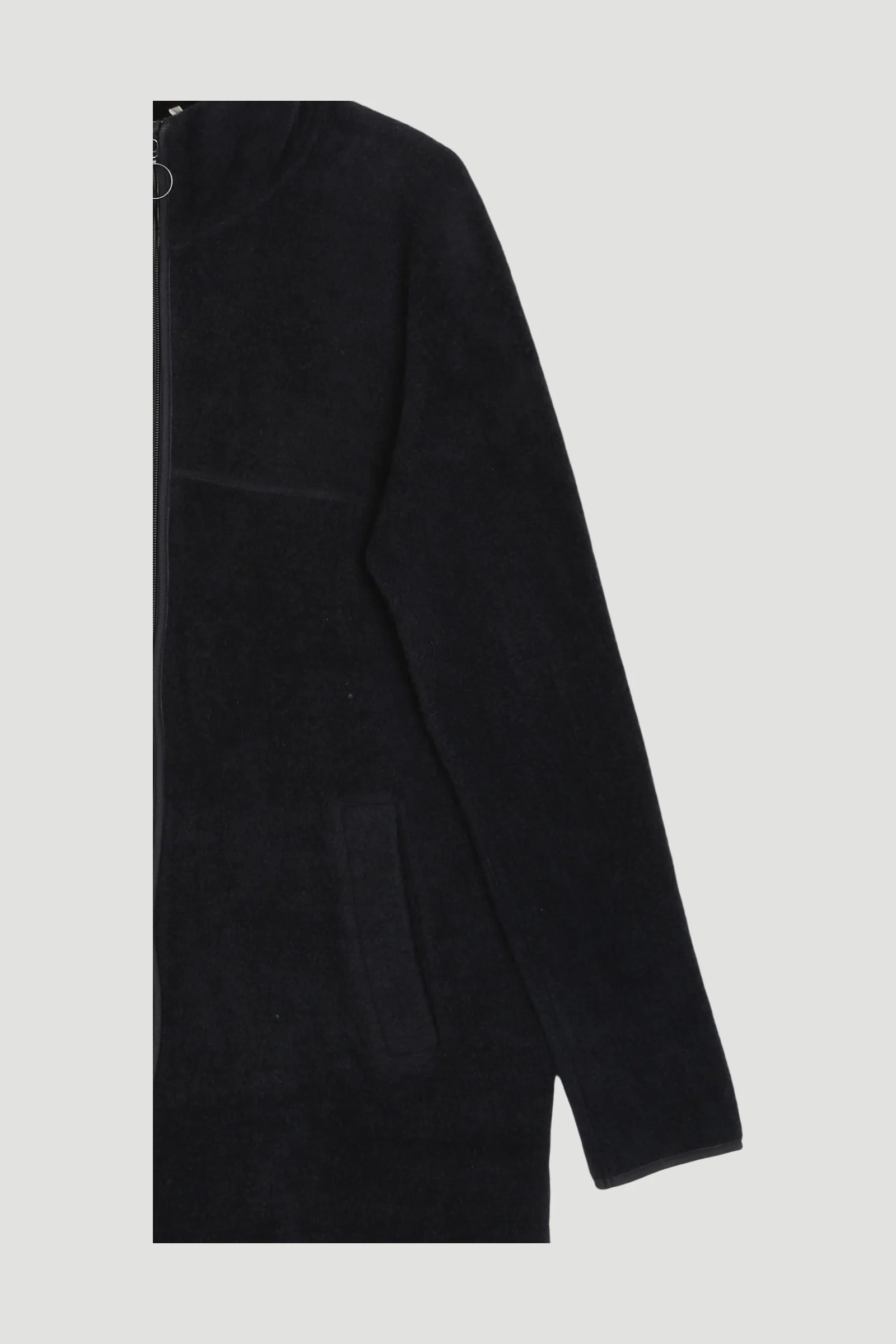 Secondhand Wollfleece Mantel aus reiner Bio-Merinowolle - Image 3