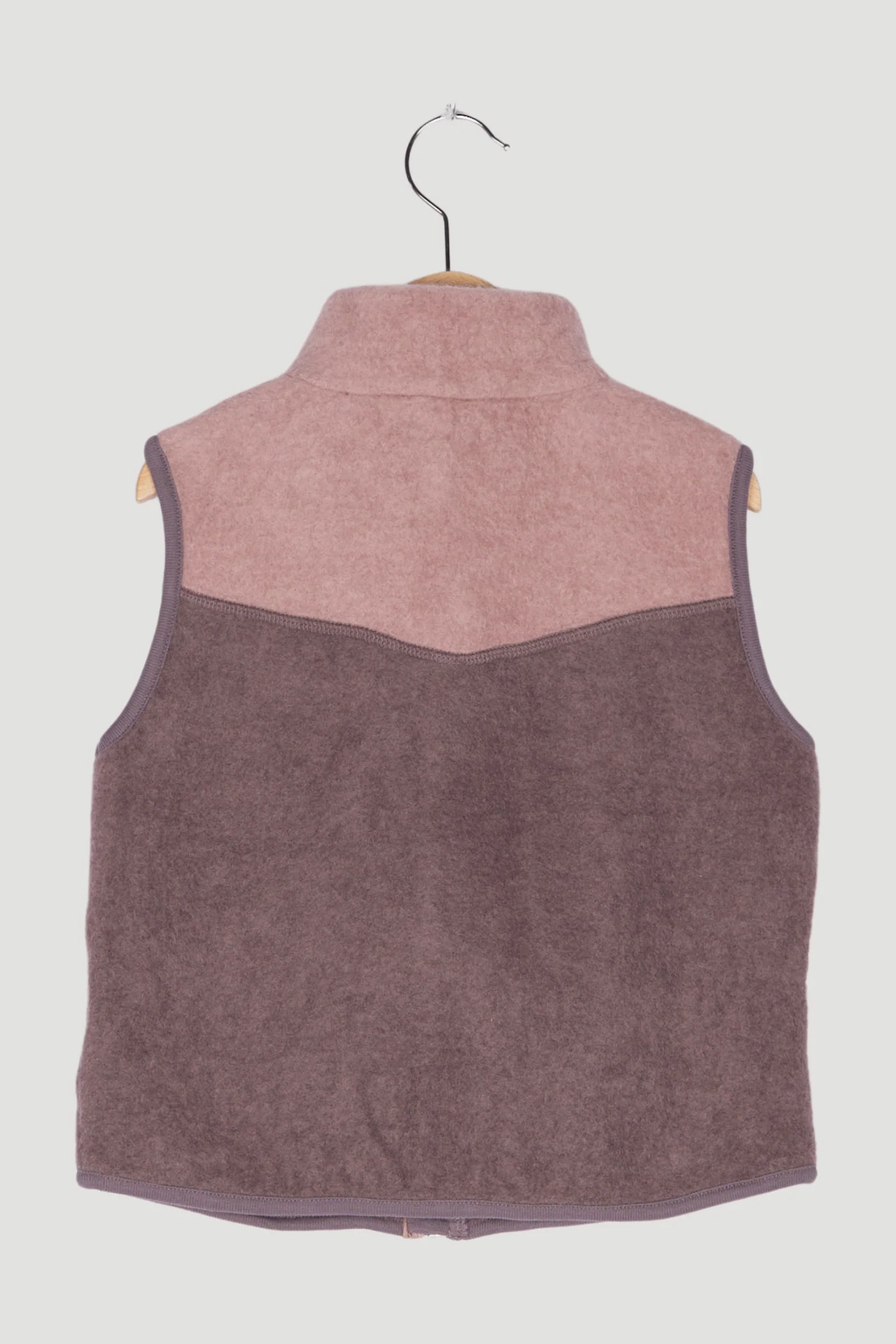 Secondhand Wollfleece-Weste aus reiner Bio-Merinowolle - Image 2