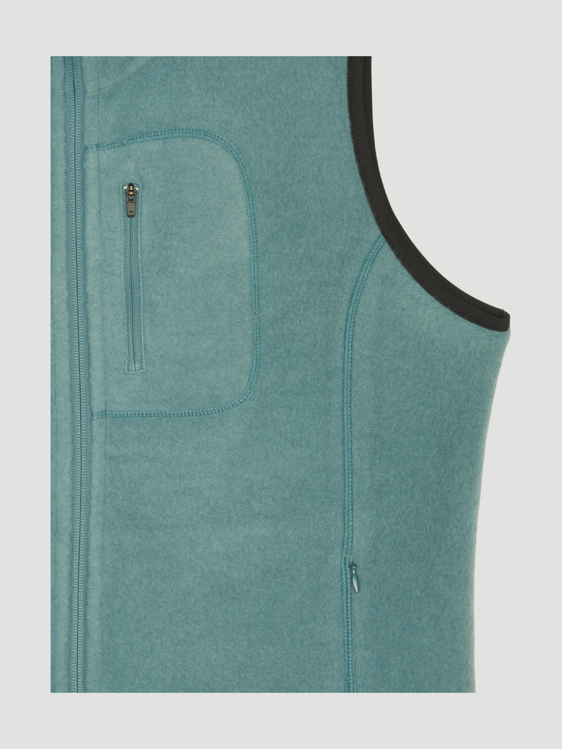 Secondhand Wollfleece-Weste aus reiner Bio-Merinowolle - Image 3