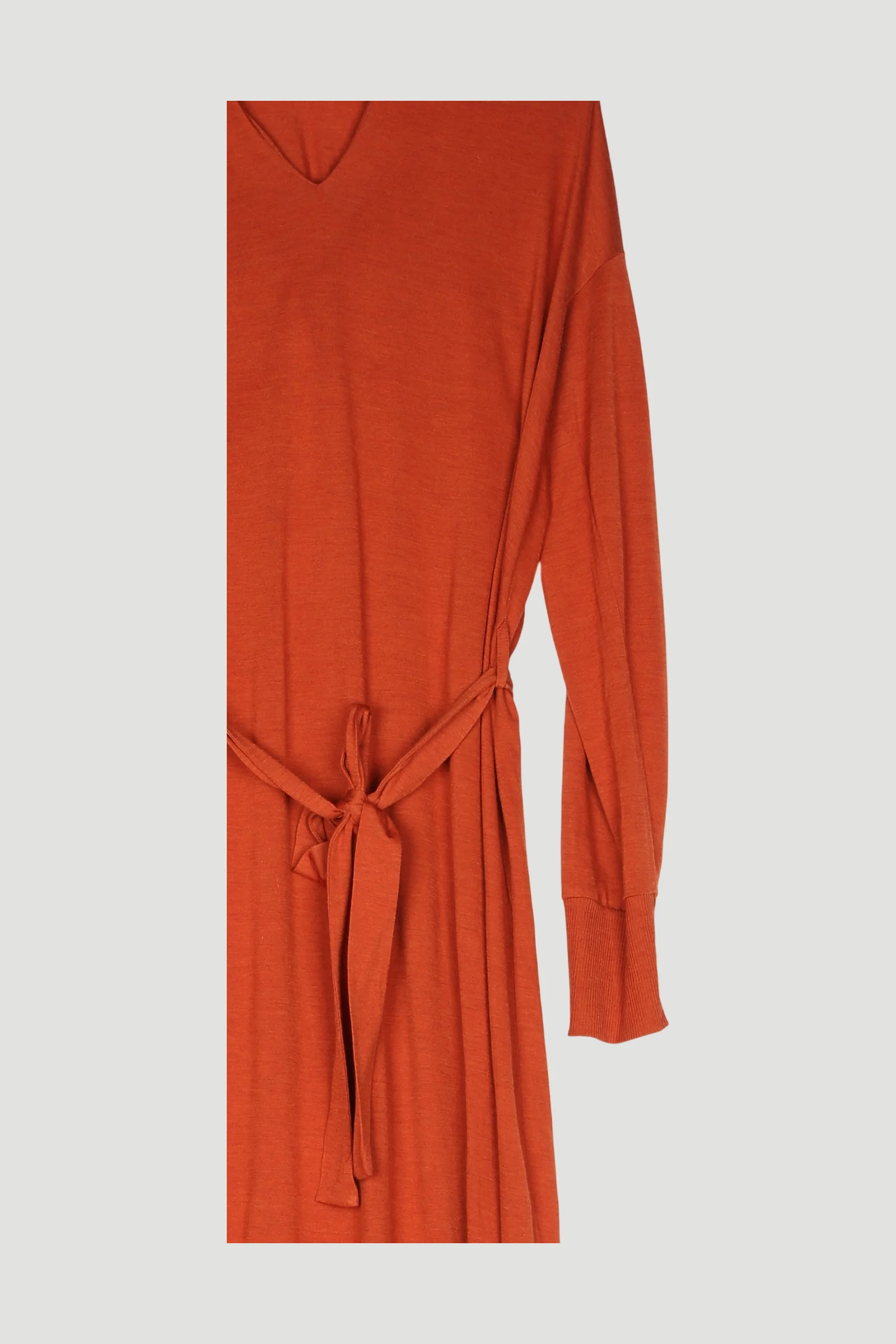 Secondhand Wolljersey-Kleid aus Bio-Merinowolle mit Seide - Image 3