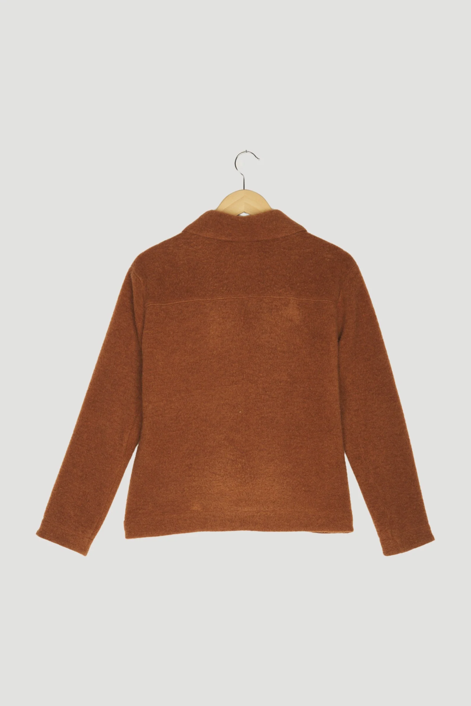 Secondhand Woolfleece Overshirt aus reiner Bio-Schurwolle - Image 2