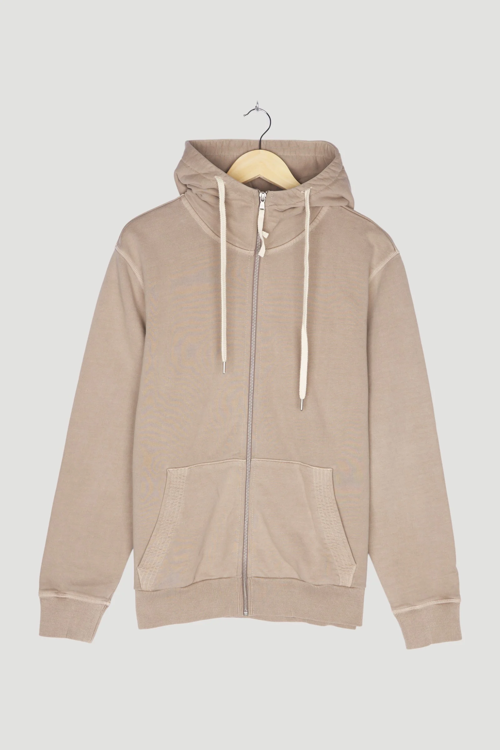 Secondhand Zip-Hoodie aus reiner Bio-Baumwolle